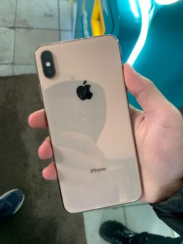 Apple iPhone: IPhone Xs Max, Б/у, 256 ГБ, Alpine Green, Зарядное устройство, Защитное стекло, Чехол, 90 %