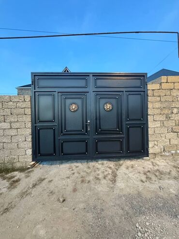 Həyət darvazaları: İstənilən növ darvaza. Qalın profil, keyfiyyətli,çatdırılma — 19