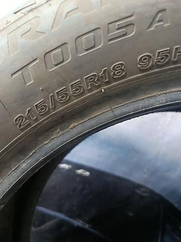 turan: Шины 215 / 55 / R 18, Лето, Б/у, 1 шт, Легковые, Япония, Bridgestone — 2