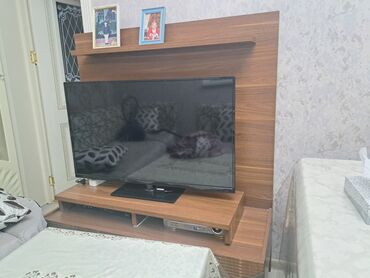 fistiq agaci: Düz TV altlığı, Polkalı, Laminat