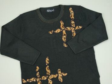bluzki dopasowane eleganckie: Sweter damski, rozmiar 4XL