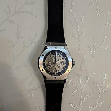 hublot geneve 53688: Hublot skeleton dizaynlı mexaniki qol saatı - Brend: Hublot (Swiss — 2
