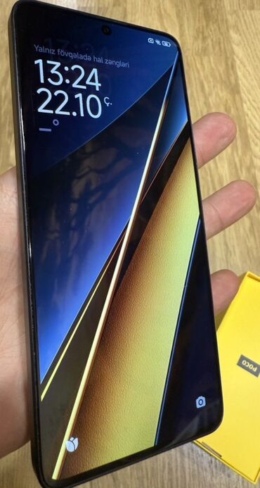 samsung e 9: Poco X6 Pro, 512 GB, rəng - Qara, Sensor