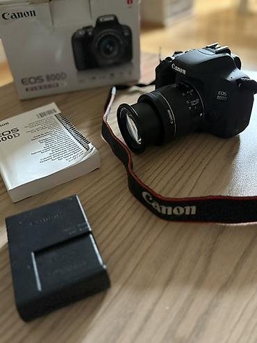 canon 800d: Canon EOS 800D (EF-S 18-55mm f/4-5.6 IS STM Kit) - 24.2 MP APS-C — 3