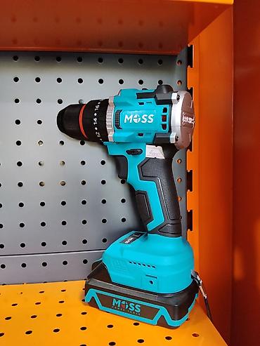 Аккумуляторная дрель-шуруповерт MOSS Power Tools - Бесщеточный at lalafo.kg Аккумуляторная дрель-шуруповерт MOSS Power Tools - Бесщеточный