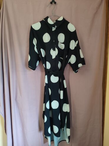 crne haljine za novu godinu: One size, color - Multicolored, Oversize, Short sleeves