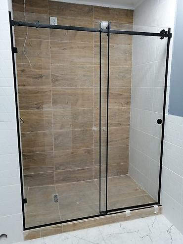 Душевые перегородки и ограждения: 🚿 Стеклянные душевые перегородки из закаленного стекла 8 мм на заказ — 1