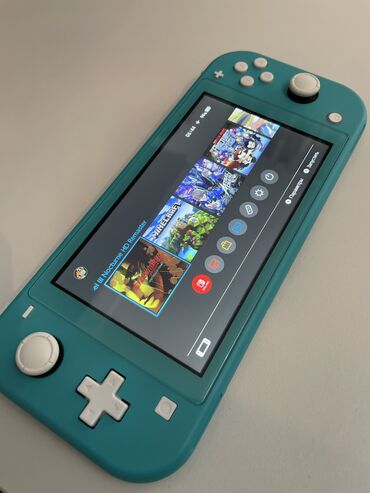 Nintendo Switch: Nintendo switch lite прошитый В комплекте Чехол Зарядка (не родная)