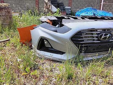 Бампер и комплектующие: Бампер Hyundai, Б/у, Оригинал — 18