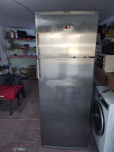 Б/у Холодильник Siemens, No frost, Двухкамерный, цвет - Серый