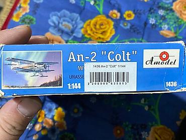 2500: An-2 Colt 1:144 масштаб все детали на месте новый с металическими — 8