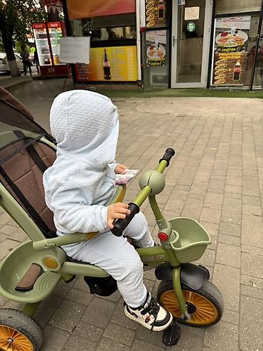 velikler: Uşaq üçtəkərli velosipedi – çoxfunksiyalı model - Yaş qrupu: körpə və — 2