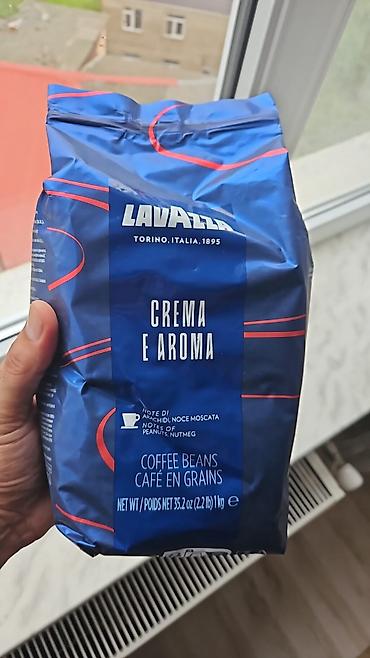 qəhvə dənələri: Lavazza Crema e Aroma – qəhvə dənələri - Brend: Lavazza (Torino — 1