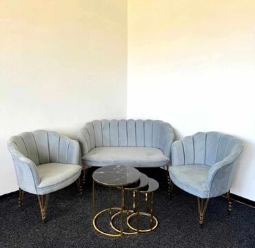 Sofe i kaučevi: 07. Shell set ( 2 fotelje + dvosed ) ✨ -Cena za set : 420 € — 8