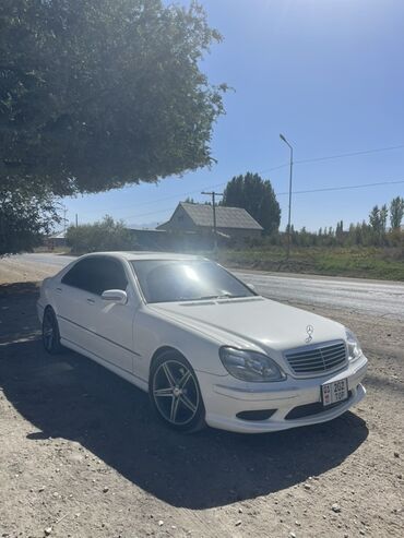 Mercedes-Benz: Mercedes-Benz S-Class: 2002 г., 5 л, Автомат, Бензин, Седан