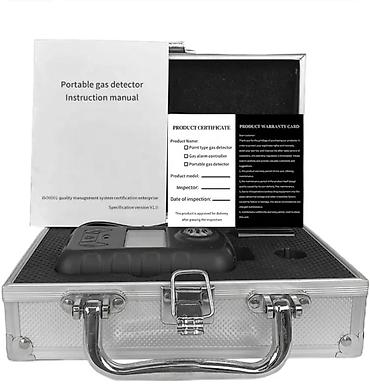 indikatorlar: QAZ DETEKTORU DTS | SO₂, O₃, NH₃, H₂, Cl₂, NO₂, HCl | PORTATİV QAZ — 9