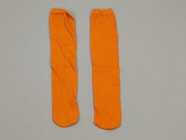 pomarańczowe legginsy: Knee-socks, condition - Very good
