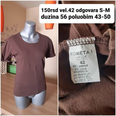 Majice kratkih rukava: Hugo Boss, S (EU 36), Lan, bоја - Šareno — 22
