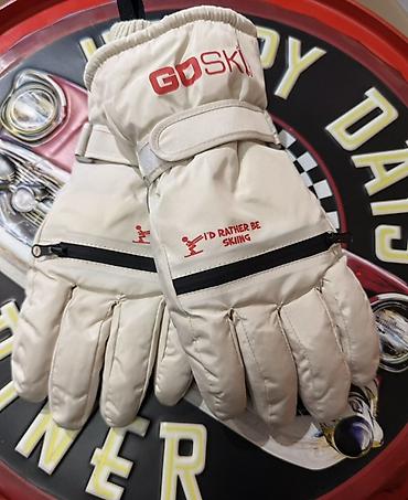 Перчатки: Тёплые лыжные/сноубордические перчатки GO SKI -Внешний материал — 3