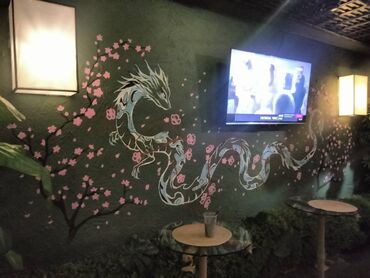 Картины: Настенные рисунки Бишкек 🌟 Профессиональный художник ✅ Рисуем не — 7