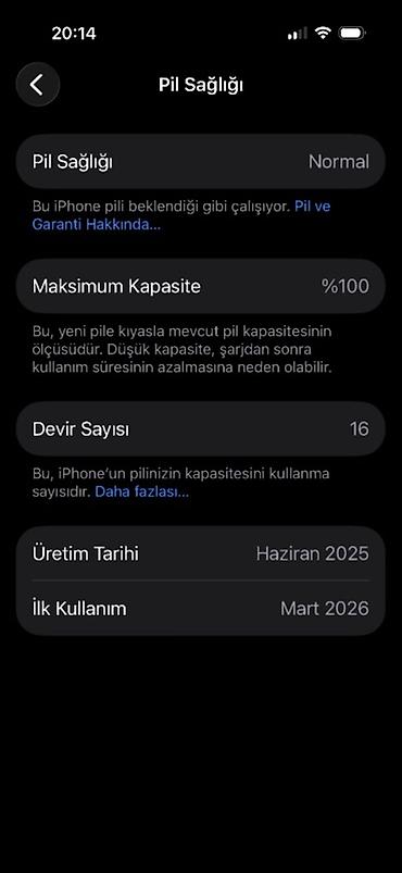 electronics iphone: IPhone 16 Pro, 128 GB, Desert Titanium, Simsiz şarj, Face ID — 2