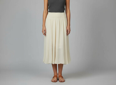 rozkloszowane spódnice z wysokim stanem: Women`s skirt, size S