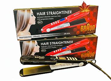 Бытовая техника: №: 13517 Məhsulun adı: Saç üçün düzləşdirici No Brand BR5599 Brend: No — 2