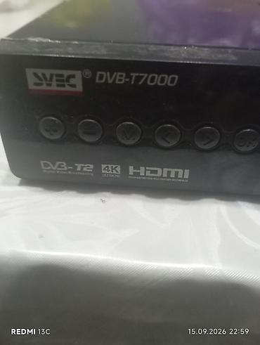 талас тв прямой эфир: Цифровой эфирный приемник DVB-T2 Модель: SVEC DVB‑T7000 (на корпусе — 2