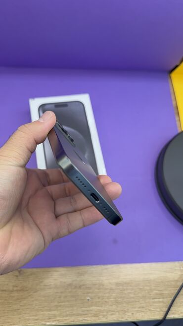 Apple iPhone: IPhone 15 Pro, Б/у, 256 ГБ, Коробка, 100 % — 14