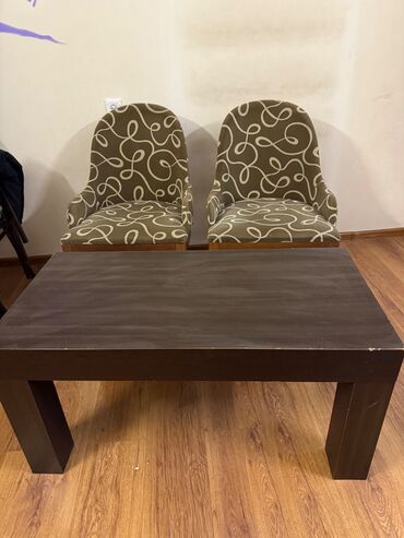 межкомнатные перегородки в баку: Ofis üçün stol / jurnal masası və iki kreslo. Hamısı yaxşı