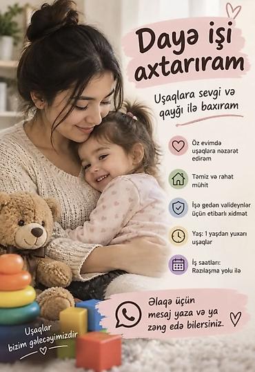 Daya xidməti – uşaqlara sevgi və qayğı ilə baxım - Uşaqlara öz evimdə