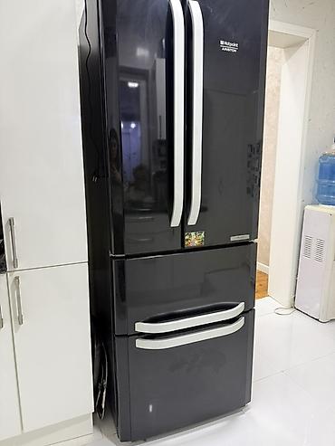 Soyuducular: Hotpoint-Ariston çoxkameralı soyuducu - Rəng: parlaq qara, gümüşü — 2