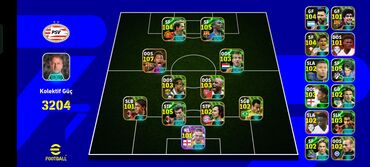 Maskalar, eynəklər: EFootball mobile
Hesab tər təmizdir mənfisi yoxdur