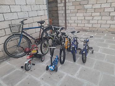 velisoped 28: Velosiped və uşaq nəqliyyat vasitələri dəsti Tərkib: - Şəhər tipli — 2