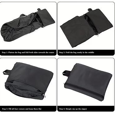 idman çantaları: Yığılan idman/səyahət çantası - Forma: silindrik duffel - Ölçülər: 49 — 4