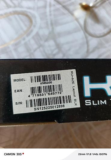 Техника и электроника: GIGABYTE KM5200 – Slim Type USB Klaviatura və Siçan Dəsti - Model — 3