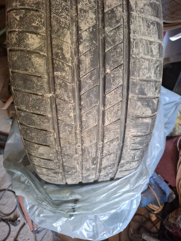 диски на фольсваген: Шины 255 / 45 / R 18, Лето, Б/у, Комплект, Легковые, Bridgestone