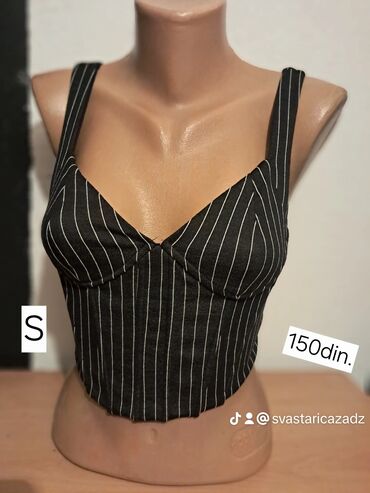 Majice kratkih rukava: Zara, S (EU 36), Saten, bоја - Šareno — 30