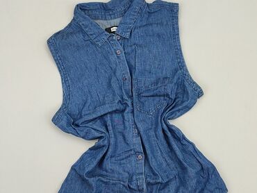 bluzki niebieska: Koszula Damska, S, stan - Dobry