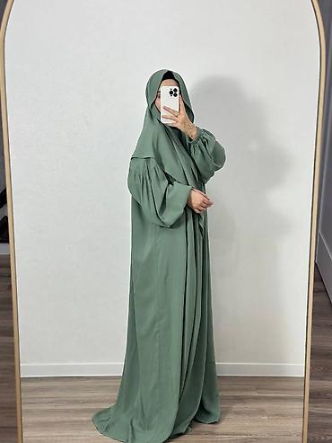 Повседневные платья: Абая «Уголок» + косынка •Ткань штапель •Размер стандарт 42-54 •Цена — 7