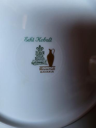 Kuhinjski setovi: Lux tanjiri Heinrich i Co 1939g+ Bavaria,desertni. Luksuzni — 10