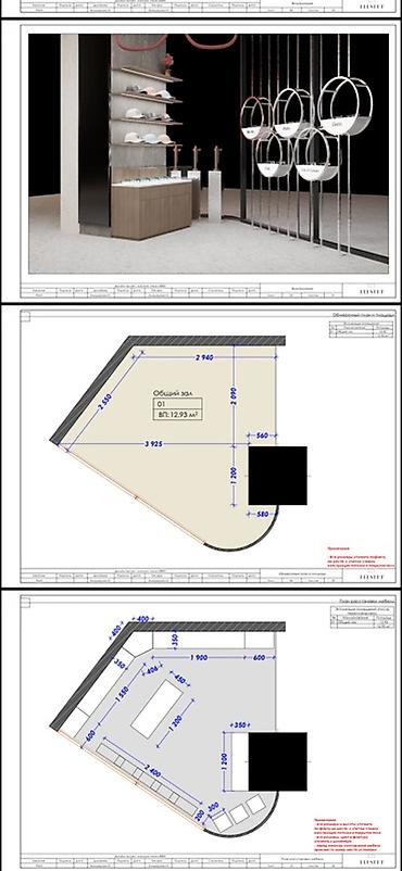 торговая площадь: Продажа магазинов В торговом центре, 13 м², Дизайнерский ремонт, С сигнализацией, 1 этаж — 4