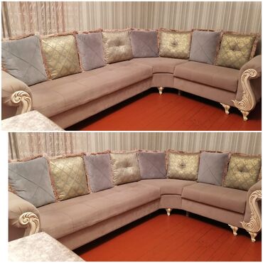 Divanlar: Künc divan, İşlənmiş, Açılan, Bazalı, Parça, Çatdırılma yoxdur