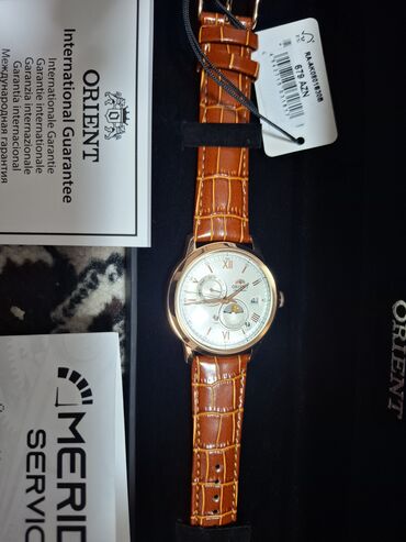 Qol saatları: Yeni, Qol saatı, Orient, rəng - Qızılı — 16