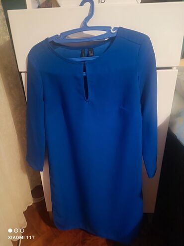 haljina s: Mango XS (EU 34), S (EU 36), color - Blue, Other sleeves