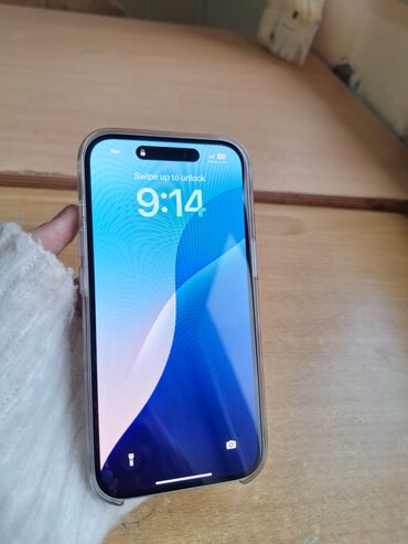 ayfon telefon: IPhone 15, 128 GB, Mavi, Zəmanət, Face ID, Sənədlərlə