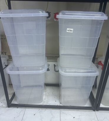 mağaza üçün konteyner: 35 litrlik saxlama qablari.1 ay istifadə olunub.16 manata alınıb