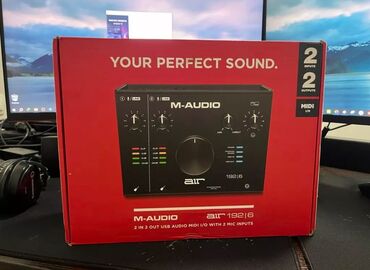 Другая аудиотехника: Звуковая карта M-Audio AIR 192|6 — USB-аудиоинтерфейс для записи — 9
