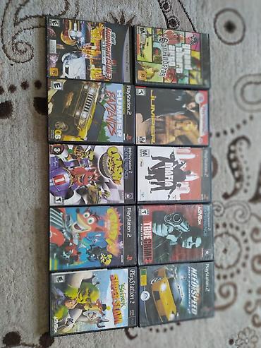 Техника и электроника: PlayStation 2 üçün disklər 1 ədədi 2 AZN tək tək satılmır 5 və ya 10 — 5