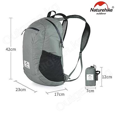 Туристические рюкзаки: 🟠 Рюкзак Naturehike 18L 🟠 ⠀ Компактная модель рюкзака для туризма и — 4